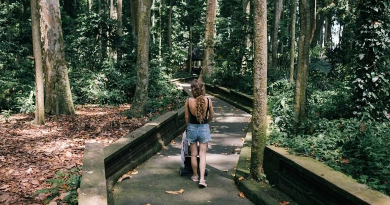 Baby stroller lifestyle photo for Doona vs Nuna TRVL: Travel Solutions Compared